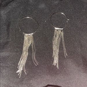 Silver earrings